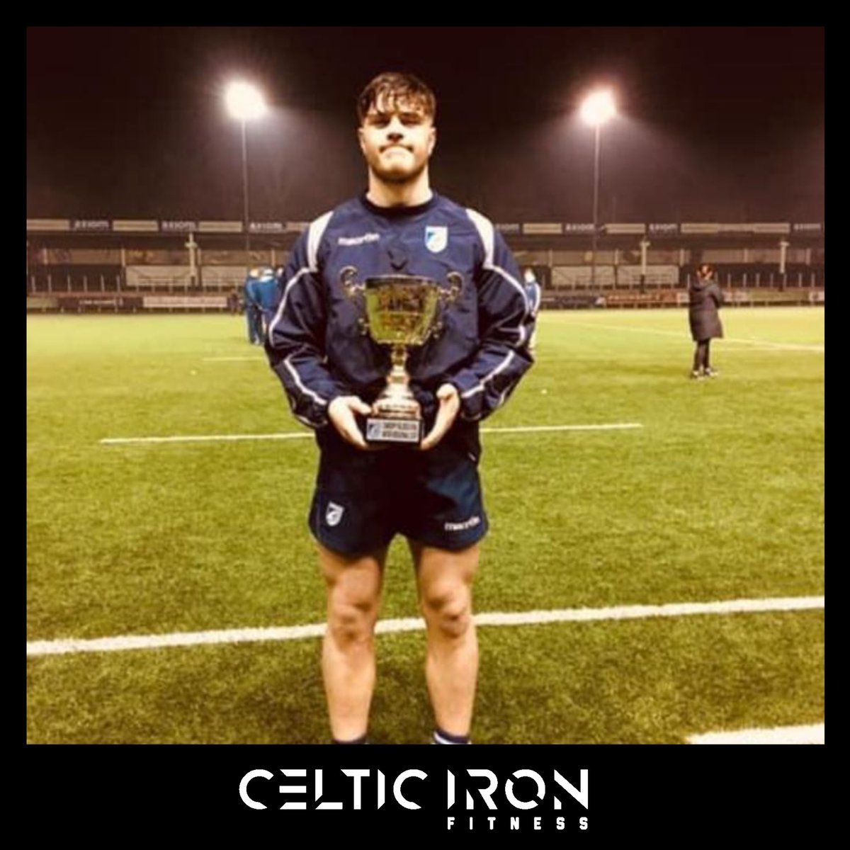 CelticIronUK's tweet photo. 17 year old @cardiff_blues academy player Efan Daniel taking receipt of his Iron Freestanding Rig earlier this week. Big things to come from this young man. Proud to keep him training throughout lockdown https://t.co/GNVPZ5Tnp5