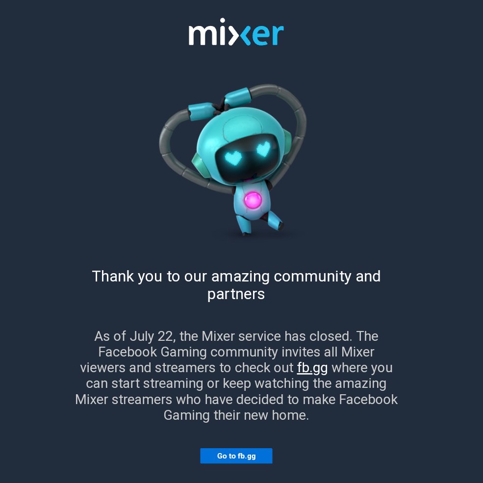 Scruffy23's tweet photo. Thank you to all those who have supported while I was on #Mixer and took part in our adventures!
A huge shout out to those who are continuing the support over on #Twitch as well as those welcoming us with open arms!
I'm excited for what the future will bring. π€
#GoodbyeMixer https://t.co/qKx4eUPxhh
