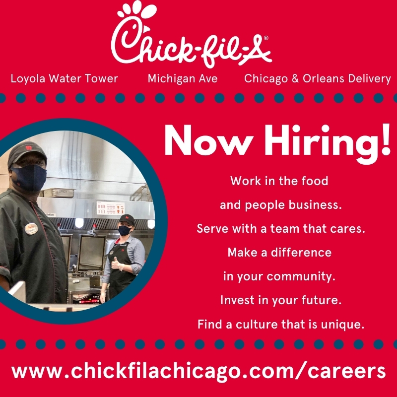 chickfilachi's tweet photo. Join our team!🎉
https://t.co/XwhhAlsP5k
. . . 
#chickfilachicago #chickfila #nowhiring #chicagojobs #chicago https://t.co/gsrlBluyIN
