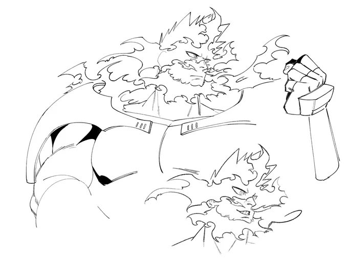 love drawing enji 