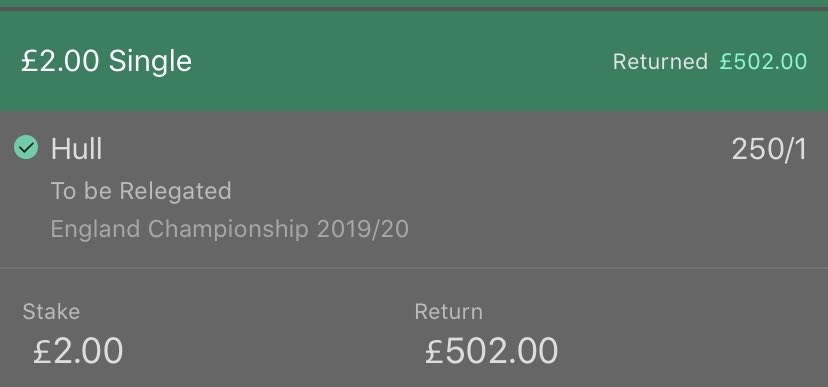 Cheers <a href="/HullCity/">Hull City</a>. <a href="/FootyAccums/">Footy Accumulators</a>