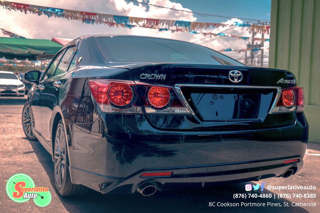 superlativeltd's tweet photo. The #Toyota #Crown is one of the most stylish sport sedans on the streets today.
NOW ON SALE FOR $4.95M!**
For more information about this vehicle call/visit or office at:
☎️(876)740-4860 (876)440-8385
🗺8c Cookson Pen Portmore Pines
#Toyota #superlativeauto #cars #bestdeals https://t.co/ZI56vCChJX