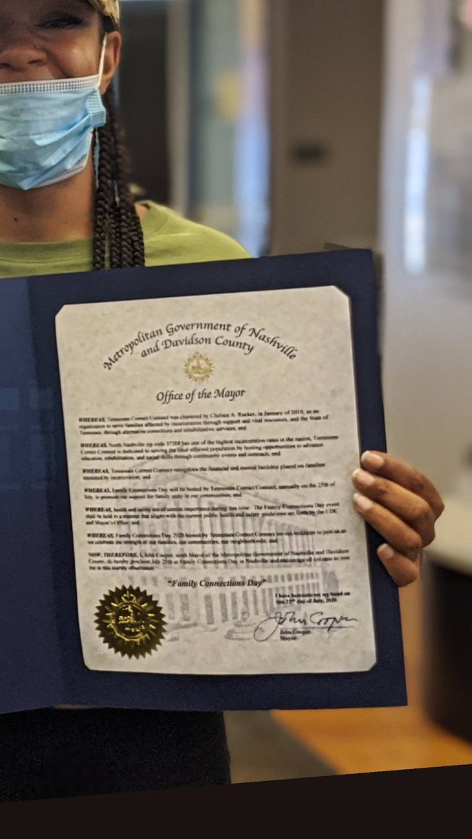 Chelsea_Hustlez's tweet photo. @correctconnectn Thanks you for your support @JohnCooper4Nash 🙌 #KeepingFamiliesConnected https://t.co/SFjH5YCTVV