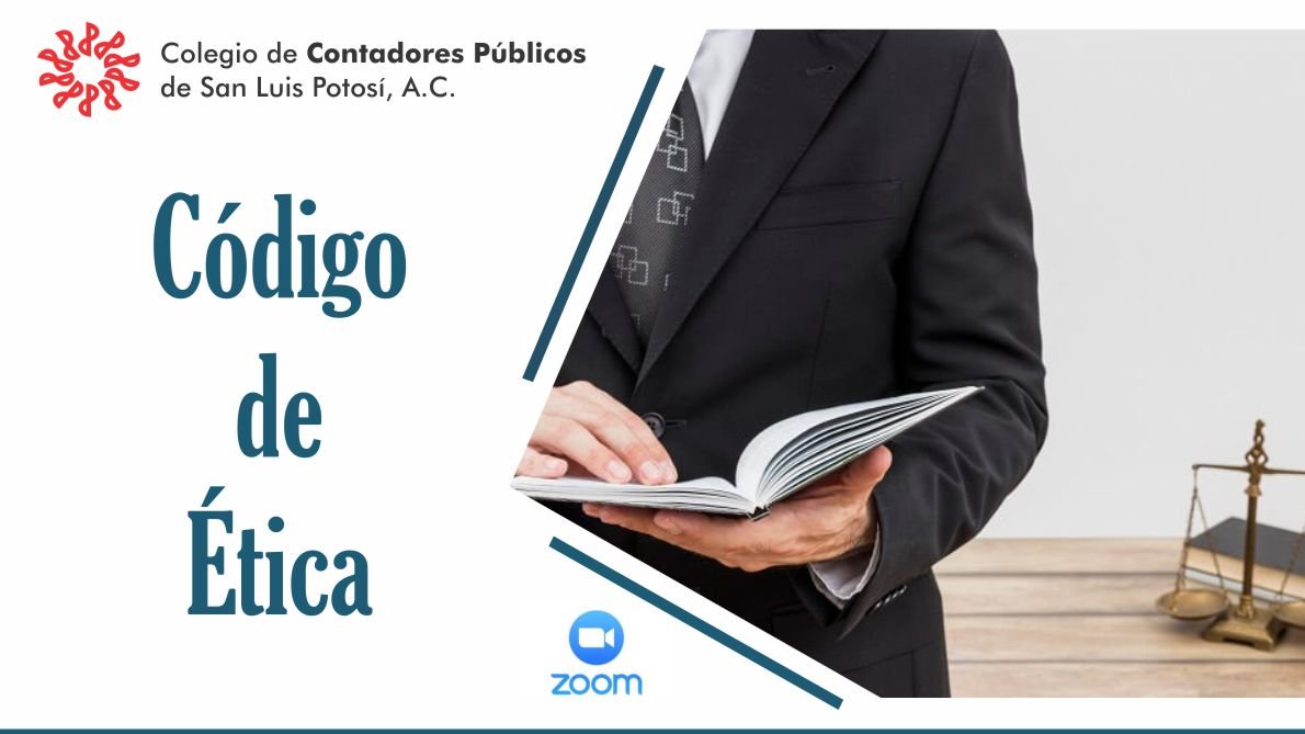 CCPSLP's tweet photo. 🌐EVENTO EN LINEA
👉Código de Ética
📆 27 y 28 de julio a las 17:00 hrs.
🗣No te quedes fuera..... ¡Te esperamos! https://t.co/6O9T32GSPj