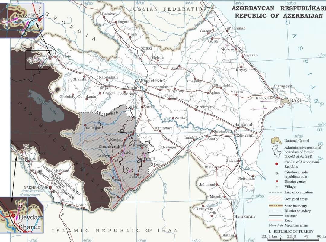 odlaryurduyouth's tweet photo. 🌍 #security begins from #regional #security❗
But how we can maintain it while 📃s of resp. body for int'l sec.-#UNSC resolutions are ignored by #Armenia ⁉️
NOTE:If int'l orgs.want #RESPECT to them,they should take actions on impl.of their decisions.
#KarabakhisAzerbaijan #oygib https://t.co/2WukF6laUo