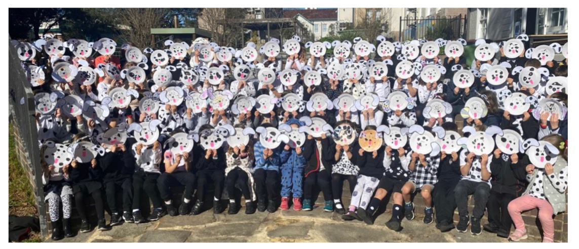bondi_ps's tweet photo. We celebrated 101 days of school dalmation style today @bondi_ps 
#101daysofschool @MrsOParry1 https://t.co/lA3LqLThGn