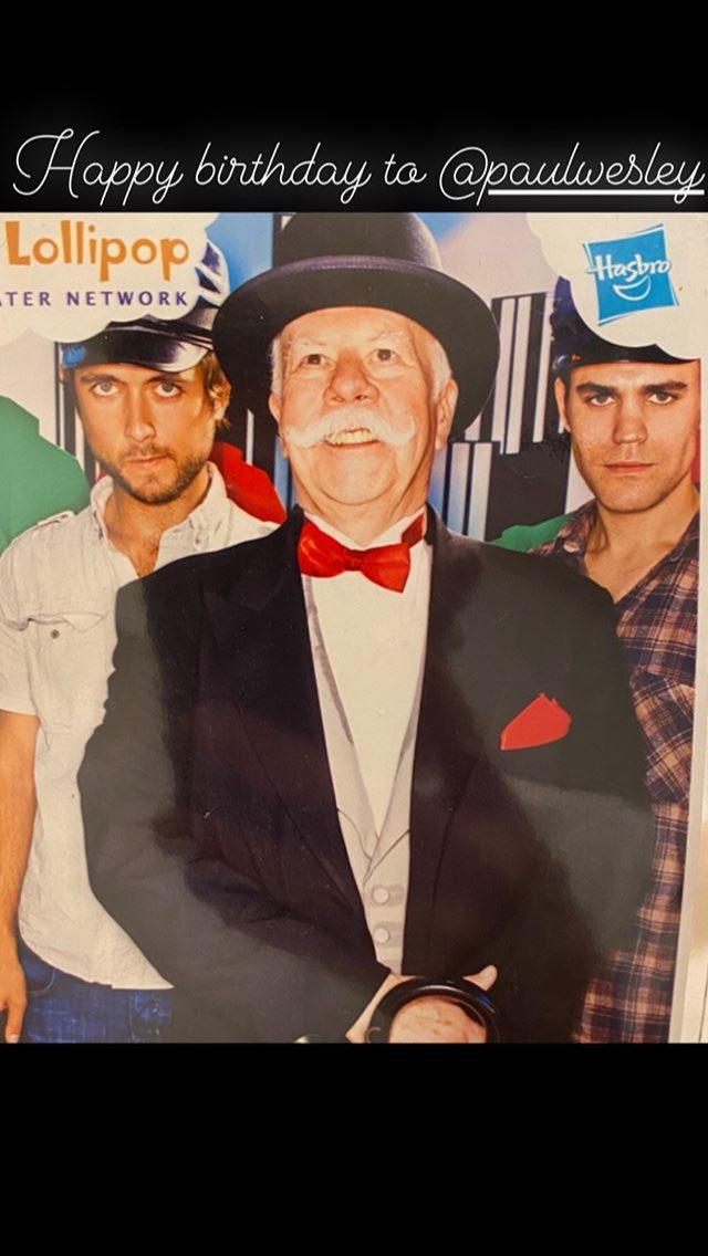 paulwbrasil's tweet photo. “Parabéns para paulwesley” Justin Chatwin via IG Stories 
#HappyBirthdayPaulWesley https://t.co/IG2qmH7kYS