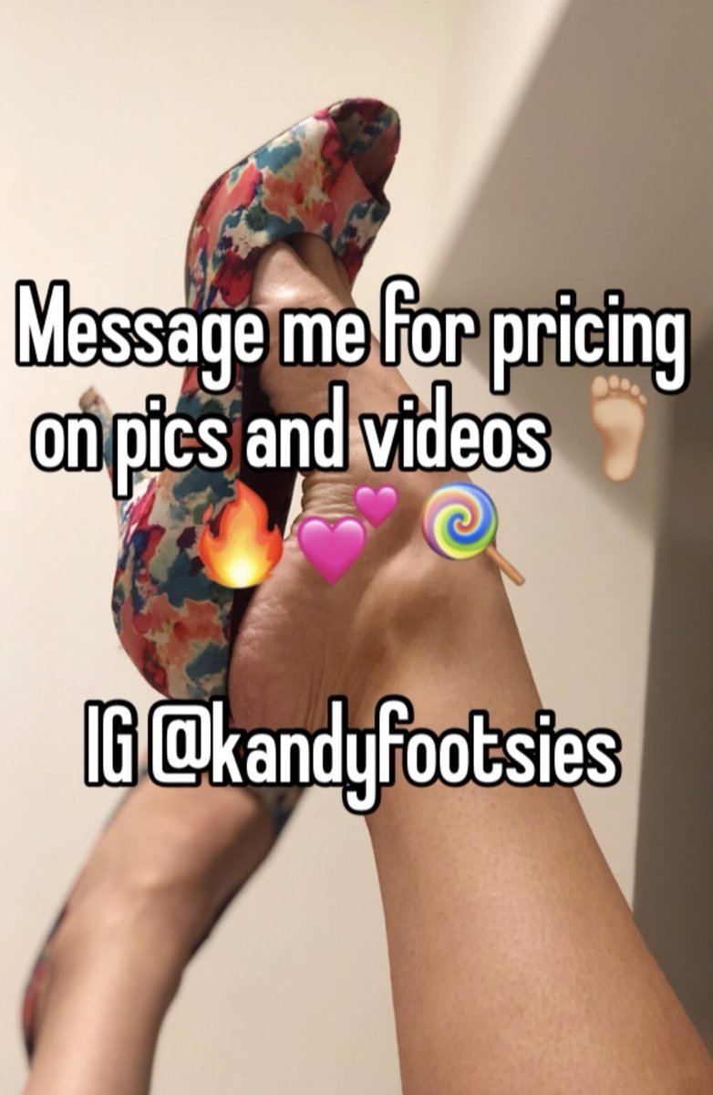 KandyFootsies's tweet photo. @feetpicpromo @sofialilyx Message me for custom pics and videos! Be cashapp ready 💕💌 https://t.co/UYtp2wceCR