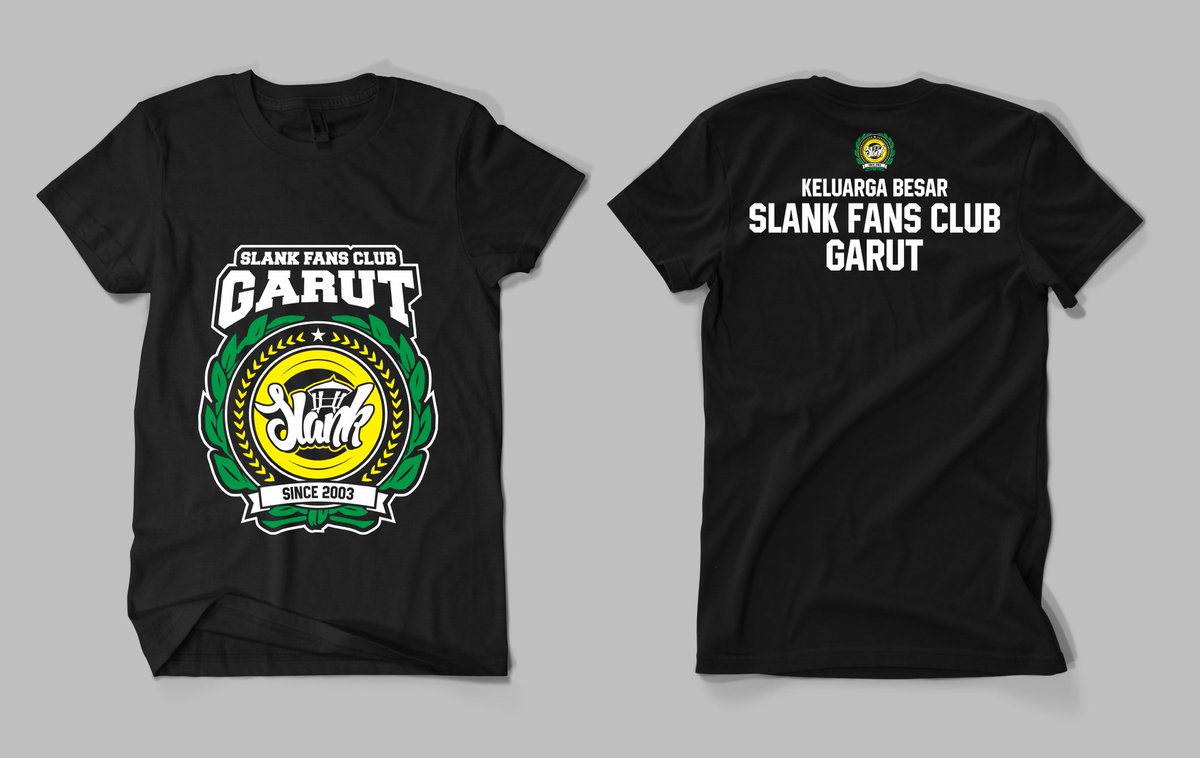 sfcgarut's tweet photo. PreOrder!
T-Shirt SLANK FANS CLUB GARUT

IDR:
Tangan Pendek: 90K
Tangan Panjang: 100K
"Minimal DP 50K"

PO tutup sampe tgl 8 Agustus 2020

Contact:
085559247313 (Rendi)
085222918547 (Veno)

#sfcgarut
#slankfansclubgarut
#slankersgarut
#slankersjawabarat
#slankersgarutngahiji https://t.co/l4UTwY6AXn