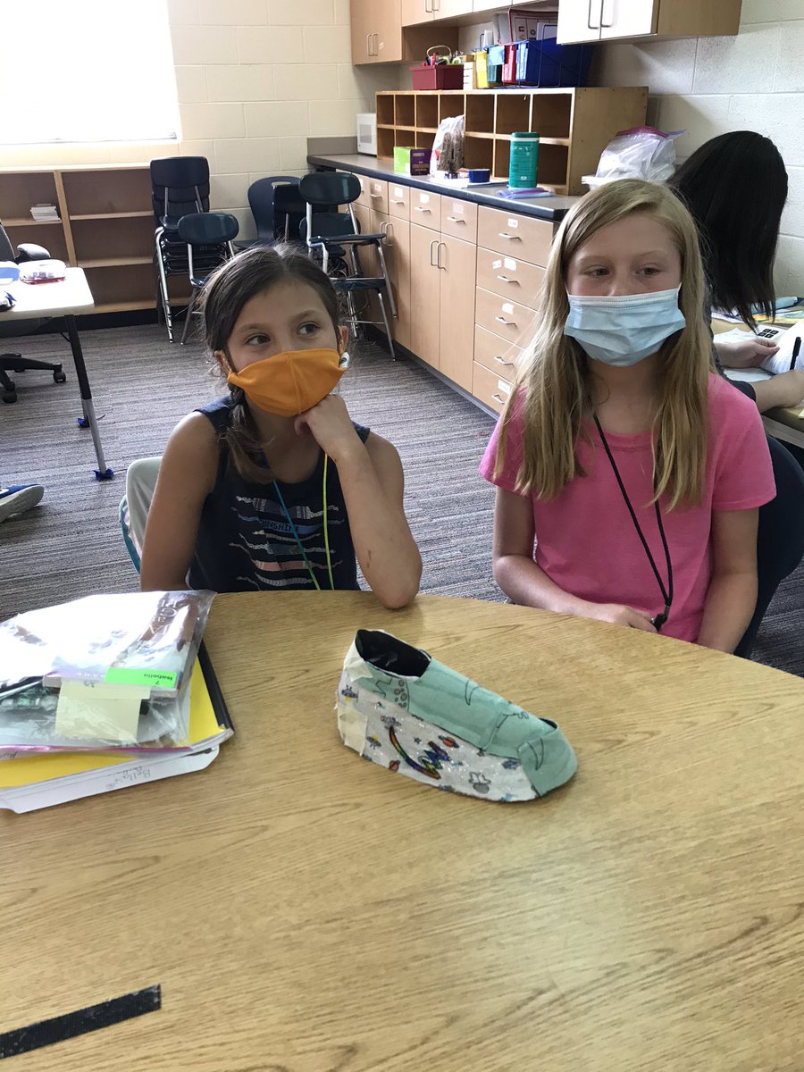 kashedden's tweet photo. Results for redesigning running shoes at STEM Camp: @kcs_stem @CBESEagles #GearUp4stem https://t.co/wmCRB2d8xU