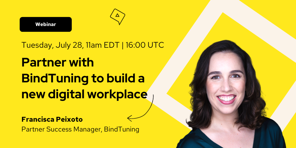 bindskins's tweet photo. Join us for a special partner-focused event. Create engaging, rapidly deployed solutions across all #SharePoint versions and #MicrosoftTeams while you expand revenue streams. Tuesday July 28, 11am EDT. 
Register ➡️ https://t.co/GpWueuJQj6 #BindTuningPartnerProgram https://t.co/A1bfH5BqRx