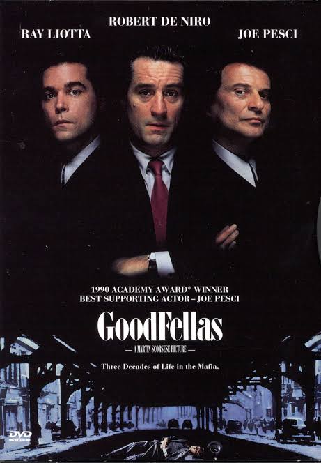 10. GOODFELLASYear: 1990Genre: Crime, Drama, MobNumber of F*cks: 300F*cks per minute: 2.05