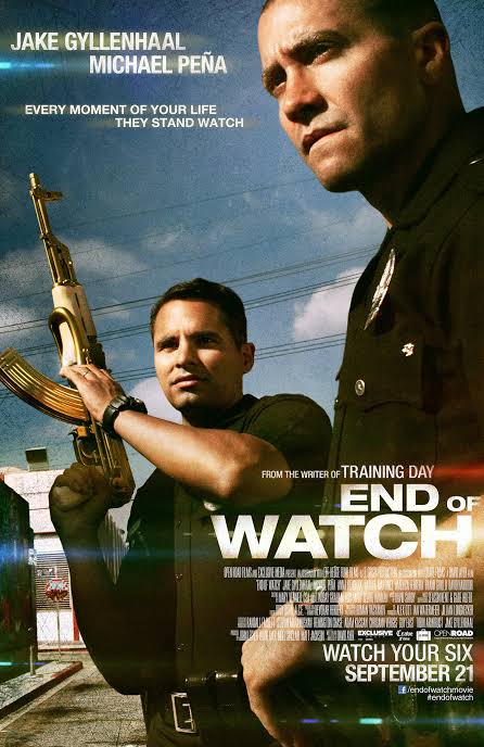 9. END OF WATCH Year: 2012 Genre: Action, CrimeNumber of F*cks: 326F*cks per minute: 2.99