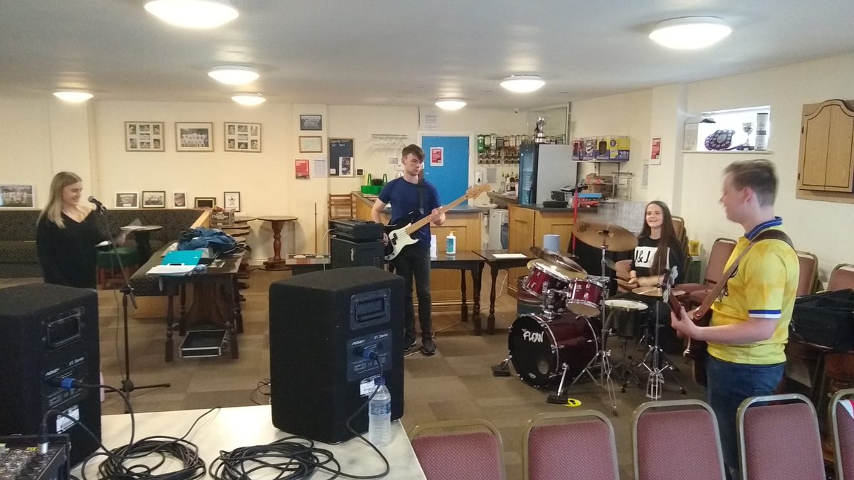 rock2theflow's tweet image. Great to be back together again!

Our first rehearsal since lockdown.

#LiveMusic #Bradford #Leeds #Band