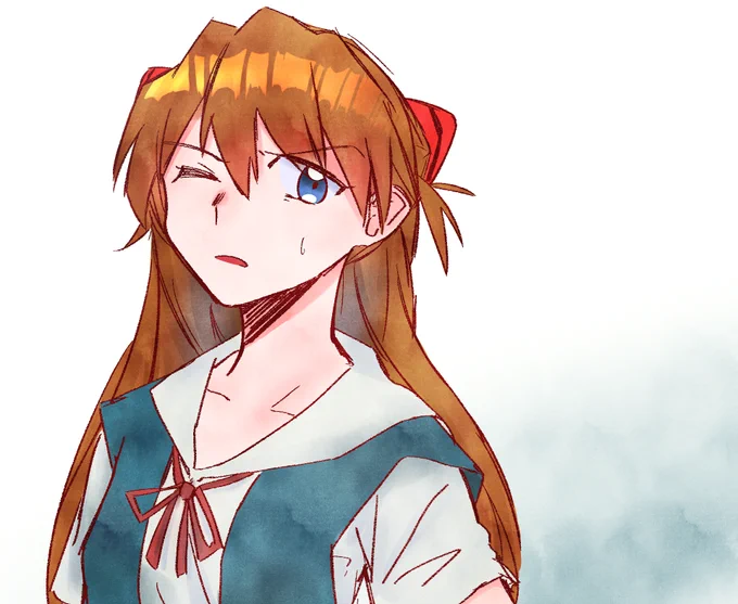アスカ描いた 