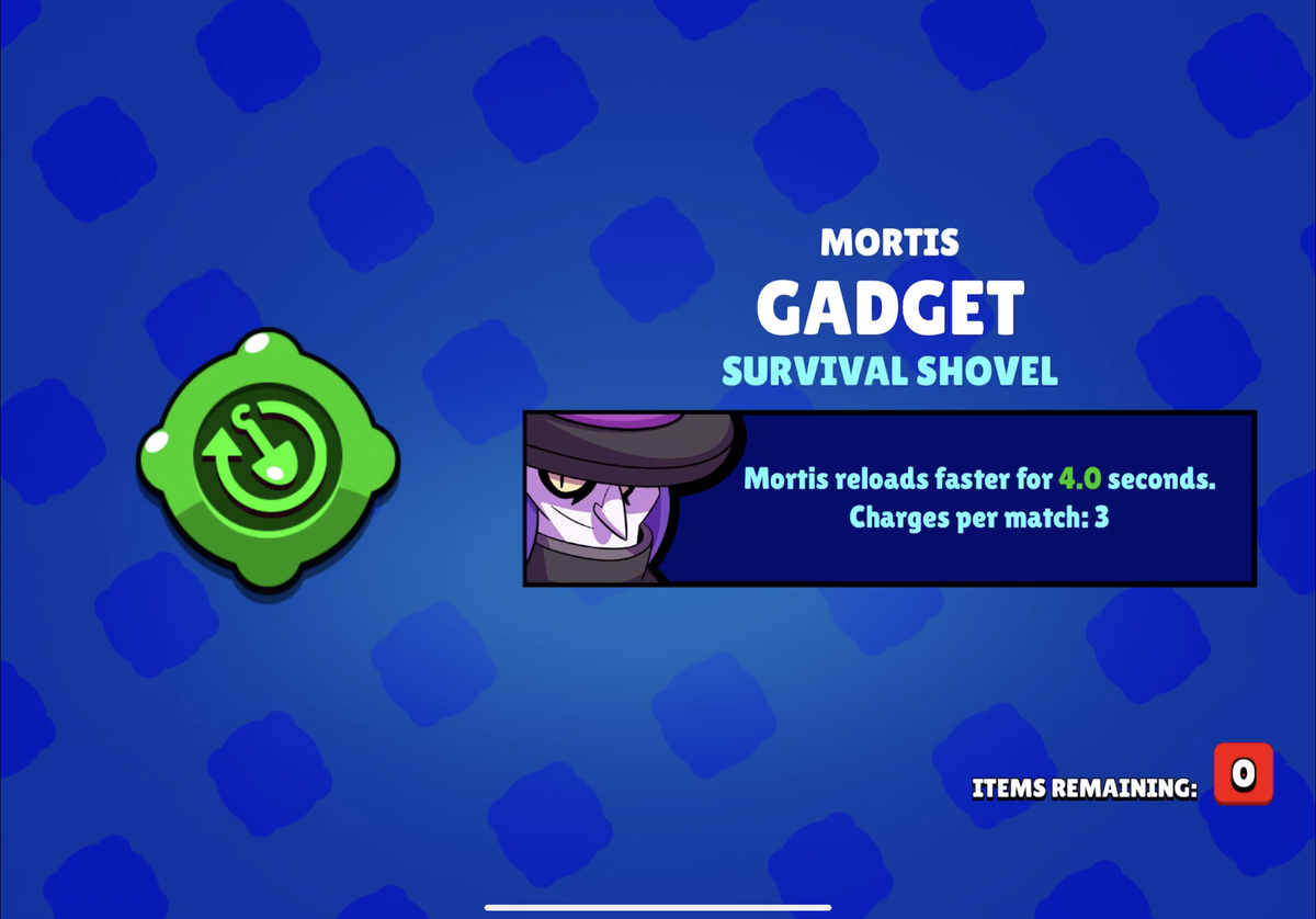 Mortis New Gadget And Best Build Brawl Stars Up - brawl stars custom logo survival