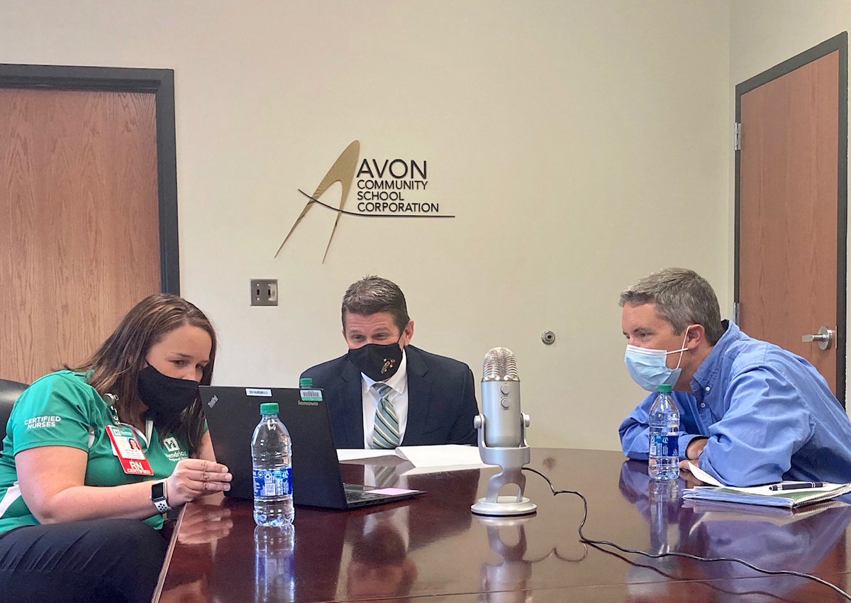 OrioleTweets's tweet photo. @AvonSupt launched a new podcast! Listen to "Orioles in the Know" today. 1st episode focuses on returning to school. Guests are Dr. David Stopperich (Hendricks County Health Officer) and Jennifer Wright (Dir. of School Nursing for @HendricksHealth). 
https://t.co/VzbJZ86i6y https://t.co/oSdPPhTY6Z