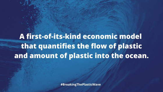 Launched Today: New report #BreakingThePlasticWave shows the annual flow of plastic into the ocean will nearly triple by 2040 – equivalent to 50kg of plastic per meter of coastline worldwide. Solutions: pew.org/3exUP4I #OneLess