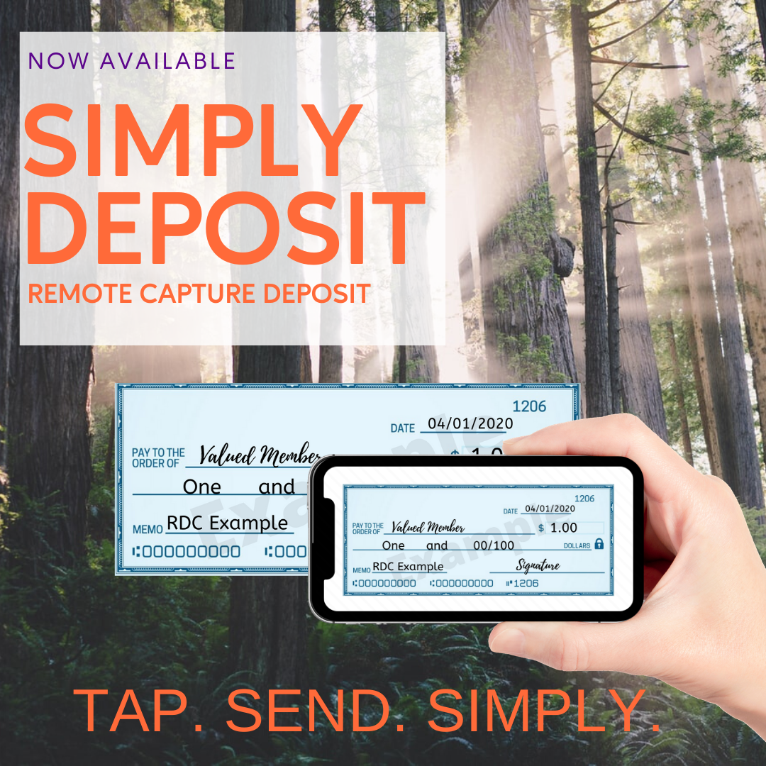 VocalityCCU's tweet photo. Simply Deposit is a new, convenient and secured feature in Vocality’s Mobile App that allows our members to make check deposits remotely using their mobile device. Visit our website for more details.
#VocalityCCU #CommunityCreditUnion #remotecapturedepsoit #simplydeposit https://t.co/Qejv0GTIzA