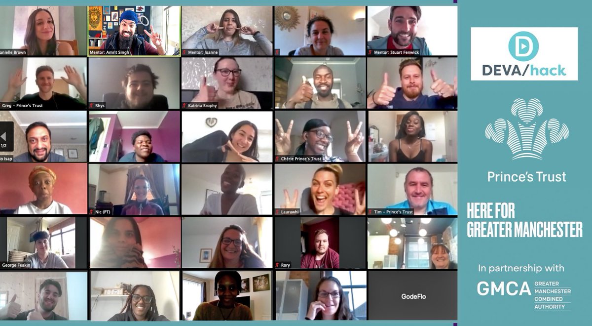 MrASingh's tweet photo. Our #devahack digital bootcamp in partnership with @PrincesTrust is over & I’m blown away at the final short-form videos! 👏
I’ve loved designing this new programme and it’s inspiring when students get out of their comfort zone & really enjoy it! Proud of our mentors & team! 😃 https://t.co/U8WohFubDu