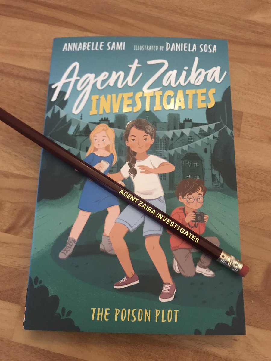 Happy publication day to @annabellesami #AgentZaibaInvestigates great cover illustration from #DanielaSosa