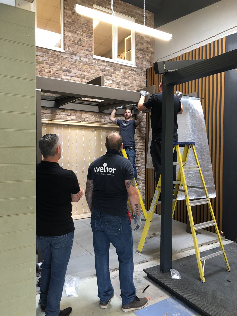 Shade Zone (@shadezoneuk) on Twitter photo Installation training with the new Terrazza Pure Canopy by Weinor -
New showroom coming very very soon <a href="/ShadeZoneUK/">Shade Zone</a> @terrazzapure Installation training with the new Terrazza Pure Canopy by Weinor -
New showroom coming very very soon <a href="/ShadeZoneUK/">Shade Zone</a> @terrazzapure