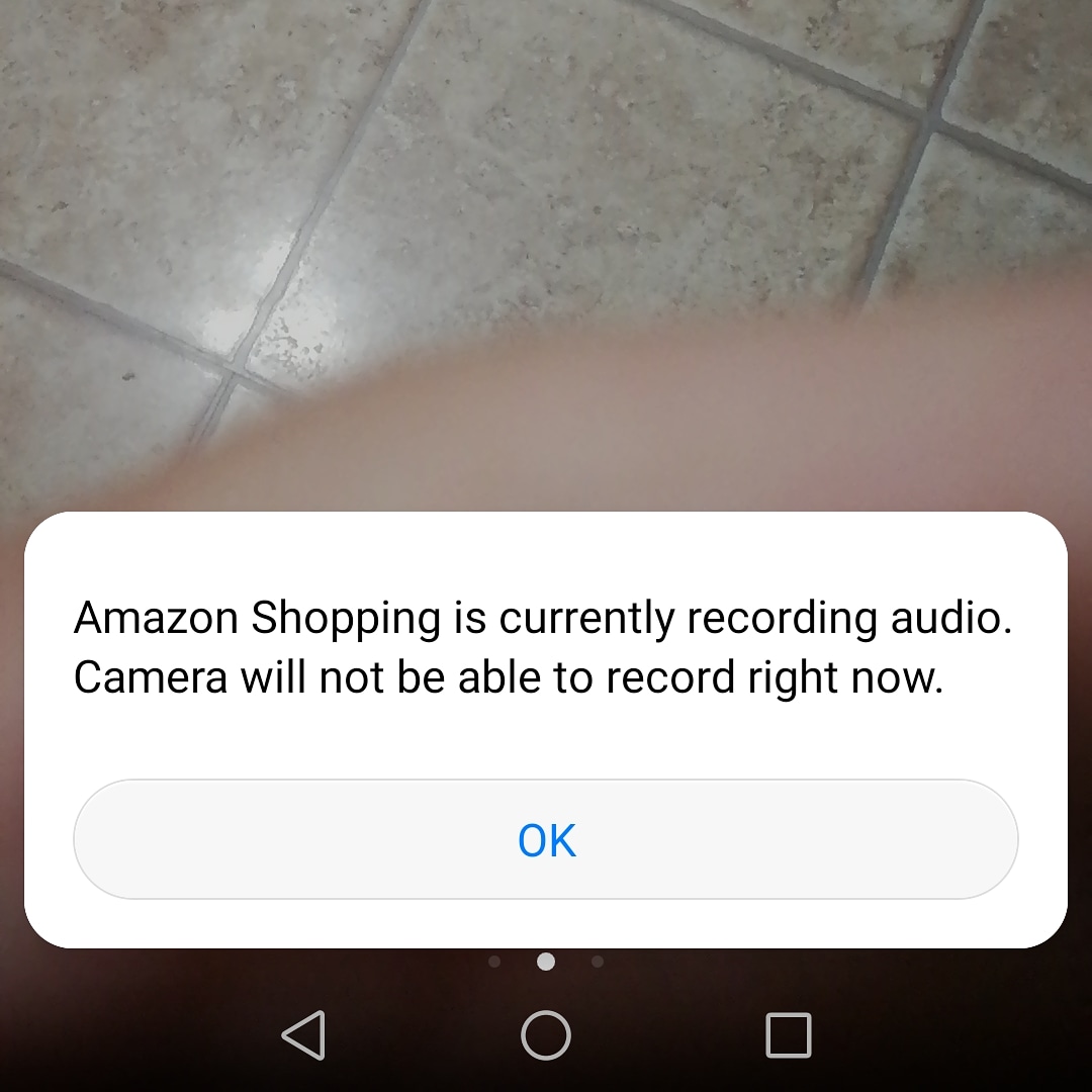 wormil's tweet photo. After the most recent app update I had to revoke permissions for Amazon Shopping. https://t.co/lOrkU6T3mo