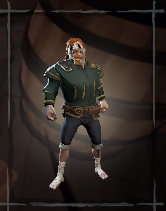 WymrickTheRed's tweet photo. Some of this weeks “Play Dress Up” redeems on #Twitch in #SeaofThieves. Take part in the fun on the high seas Mon-Thurs from 8 pm - 12/1 am EST at https://t.co/5yNW9mgHWb #SupportSmallStreams #SmallStreamersConnect #TwitchAffilate #makemepretty #nothingtowear #gamer #xbox #ahoy https://t.co/fq4qLg9lZ7