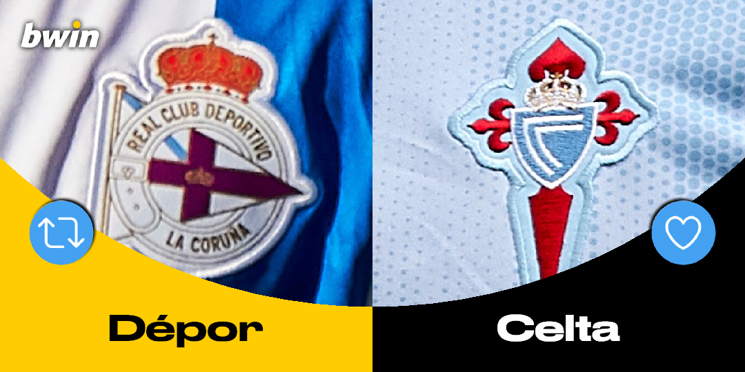 bwin_es's tweet photo. 🤔 Si le pregunta fuese: '¿Cuál es EL EQUIPO de Galicia?'

La respuesta sería:

🔁 #Depor | ❤ #Celta https://t.co/Uh0nGdY9D6