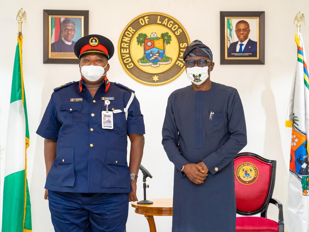 FRSC: Gov. Sanwo-Olu receives Olusegun Ogungbemide