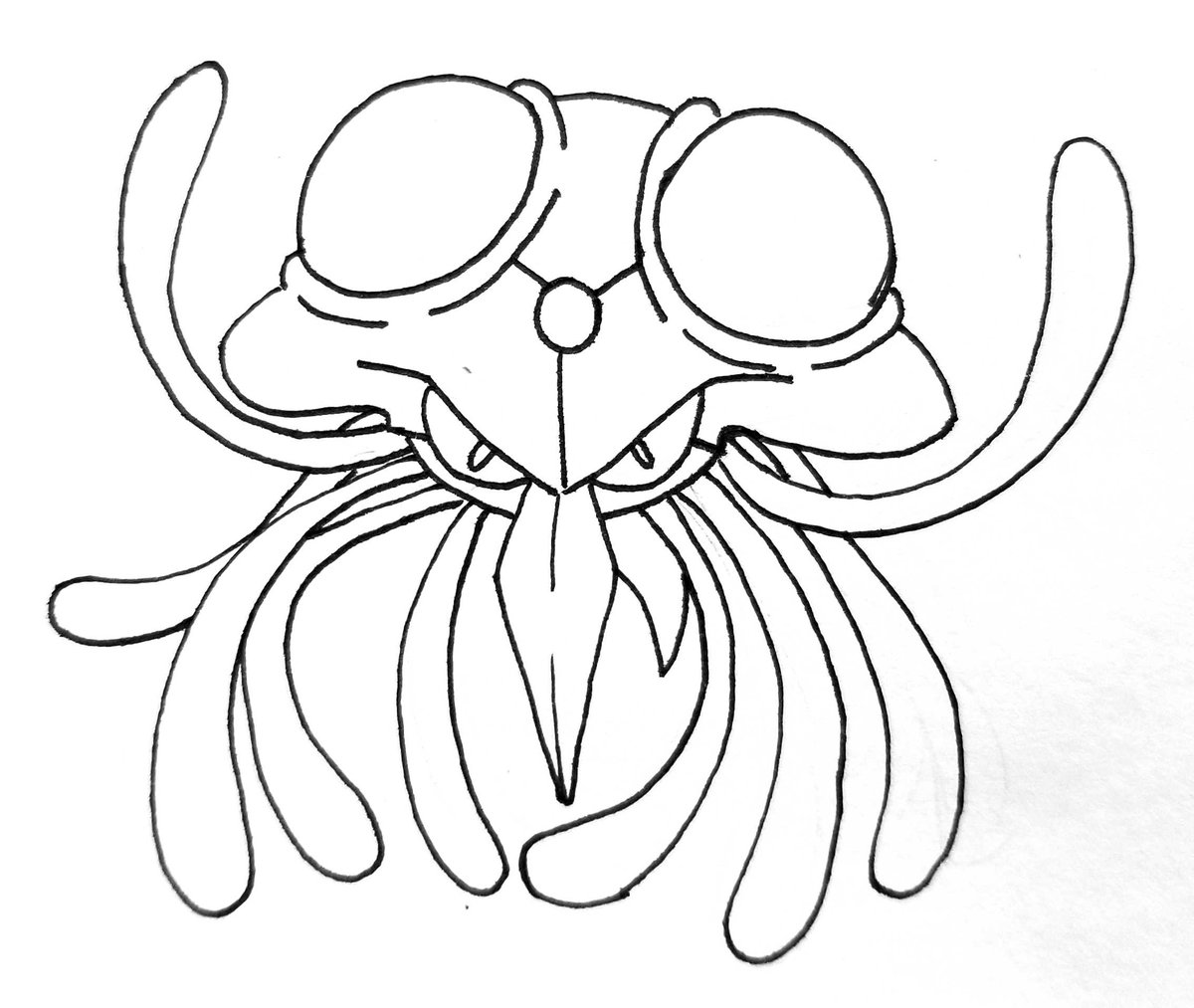 Reverrii_Pixy's tweet image. #DrawEveryPokemon
073 #Tentacruel
#Pokemon • #PokemonArt • #TraditionalArt • #Drawing