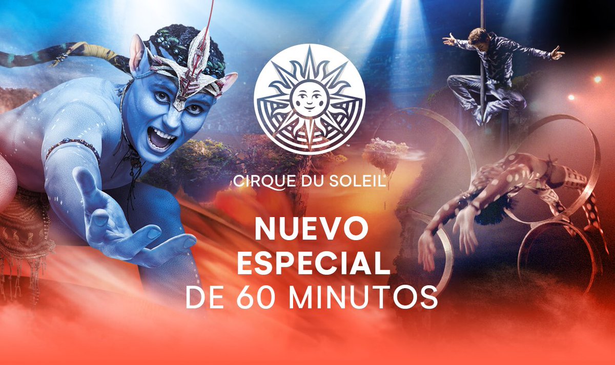 CirqueFansMx's tweet photo. #Toruk, #Amaluna y #Dralion 🤩
Mañana 2pm 🇲🇽
➡️🎥 https://t.co/AeNj0Lrtf1 https://t.co/cyKj0rmB0x