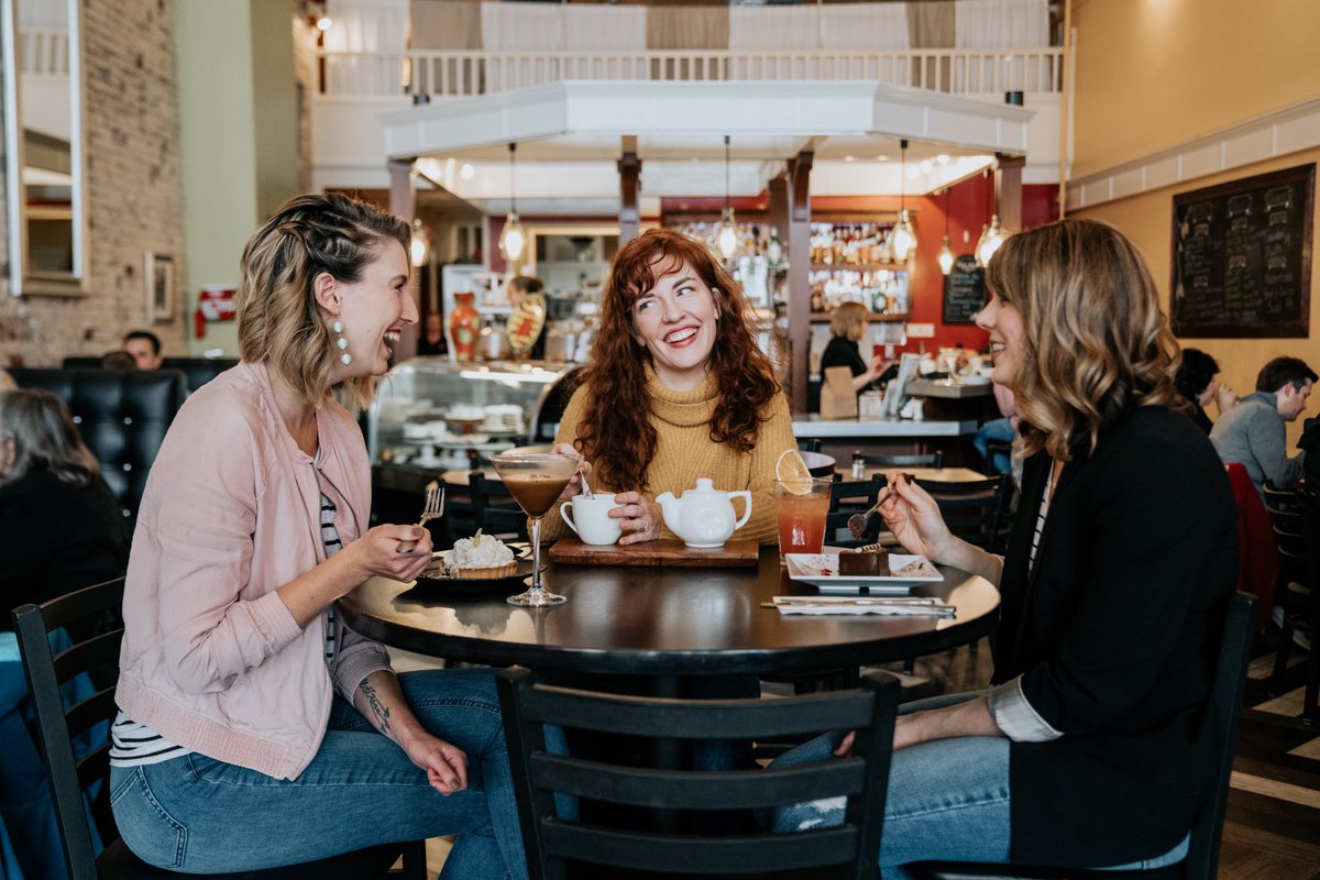 You can always count on good food and good company at @wildpearrestaurant 😊 
(photo taken pre COVID)