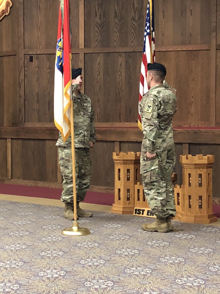 MSCoE_CSM's tweet photo. Congratulations to Rodney C. Russell on his assumption as the 1st Engineer Brigade Command Sergeant Major. We are super excited to have you on our Team!! Victory Starts Here!! @MSCoECG @EngineerBrigade @USAESHQ @12_engineers @fortleonardwood @TRADOC 
@SapperAssoc #SappersFirst https://t.co/sP2RL1qzX1