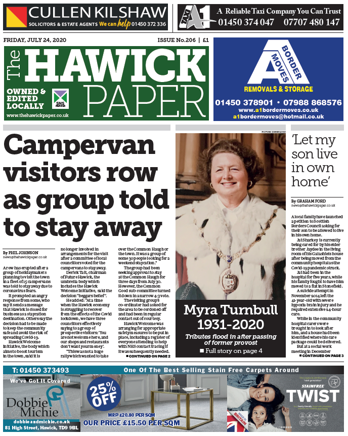 TheHawickPaper's tweet image. The latest issue of your Hawick Paper, out now | Just £1 📰

Digital edition available online at goo.gl/d9YFC4 📱💻

🏠 Get the paper every Friday without leaving your home. Contact Jason on 01450 870407 or email jason@thehawickpaper.co.uk.

#weknowHawick #PeoplesPaper