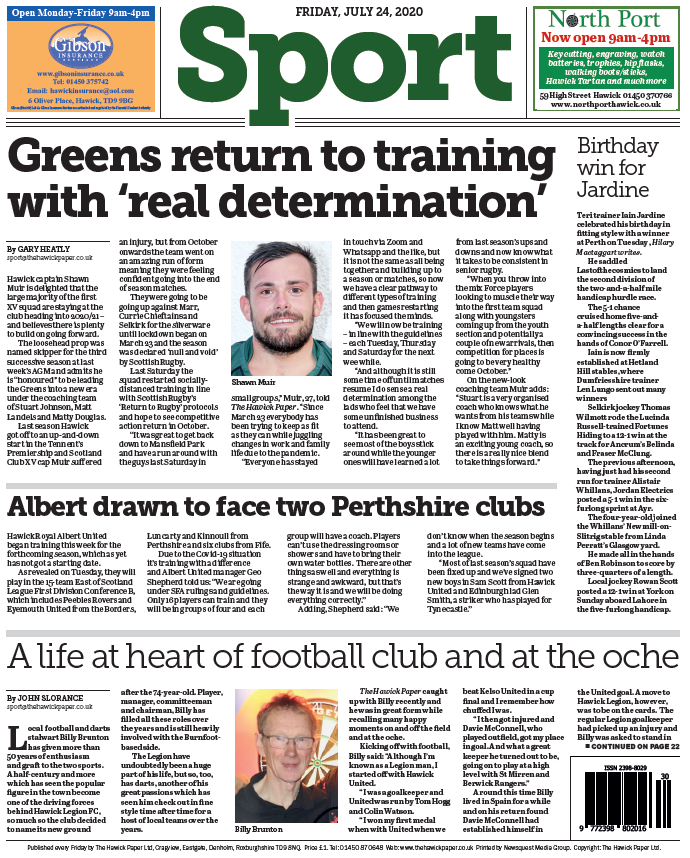 TheHawickPaper's tweet image. The latest issue of your Hawick Paper, out now | Just £1 📰

Digital edition available online at goo.gl/d9YFC4 📱💻

🏠 Get the paper every Friday without leaving your home. Contact Jason on 01450 870407 or email jason@thehawickpaper.co.uk.

#weknowHawick #PeoplesPaper