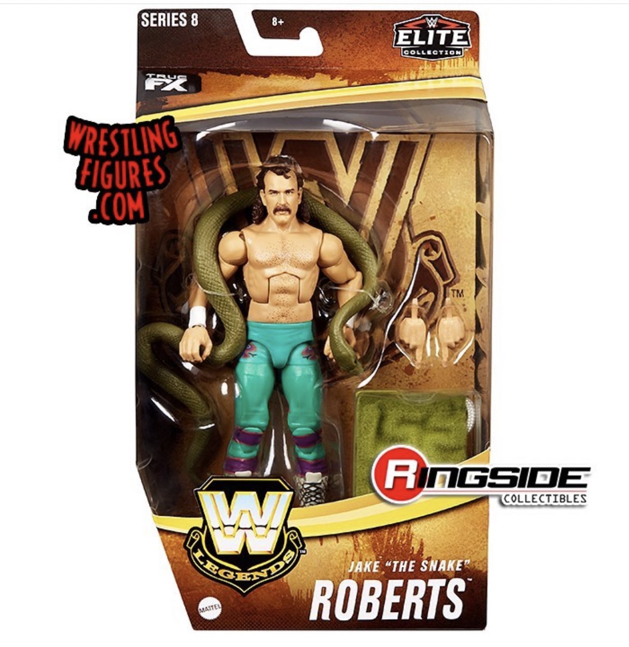 WWE LEGENDS 8 JAKE ROBERTS + CHASE: Pre 