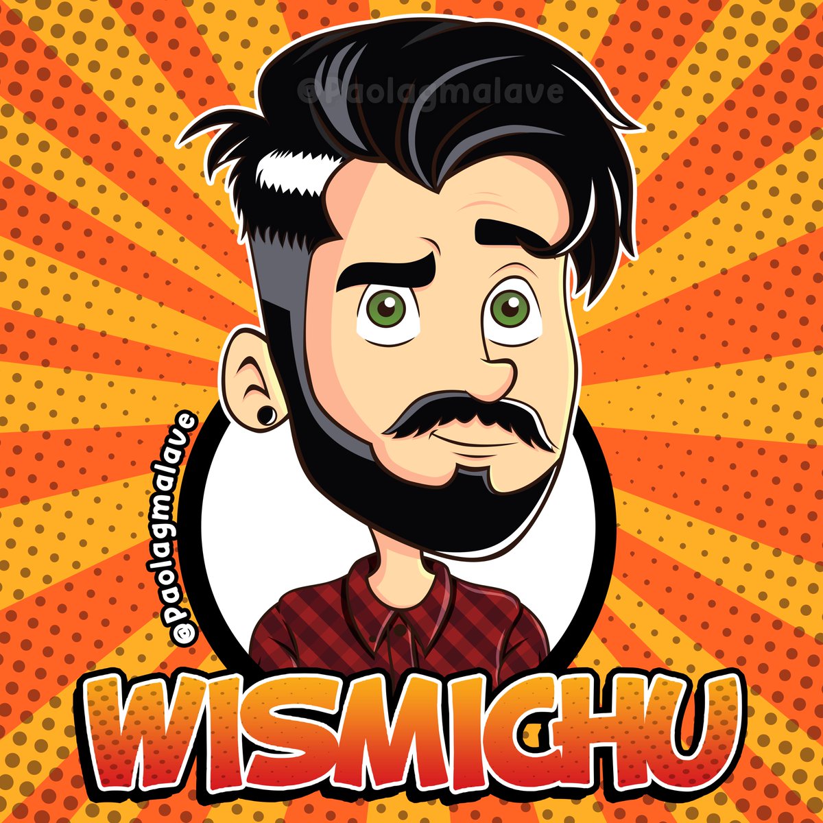 paolagmalave's tweet photo. Proceso de creación de otro viejo dibujo.
En esta oportunidad quise dibujar una caricatura de  @Wismichu  -
#Drawing #Wismichu #art #cartoon #photoshop #ilustration #Youtube #dibujo #Yotuber https://t.co/JLjdhon3Km