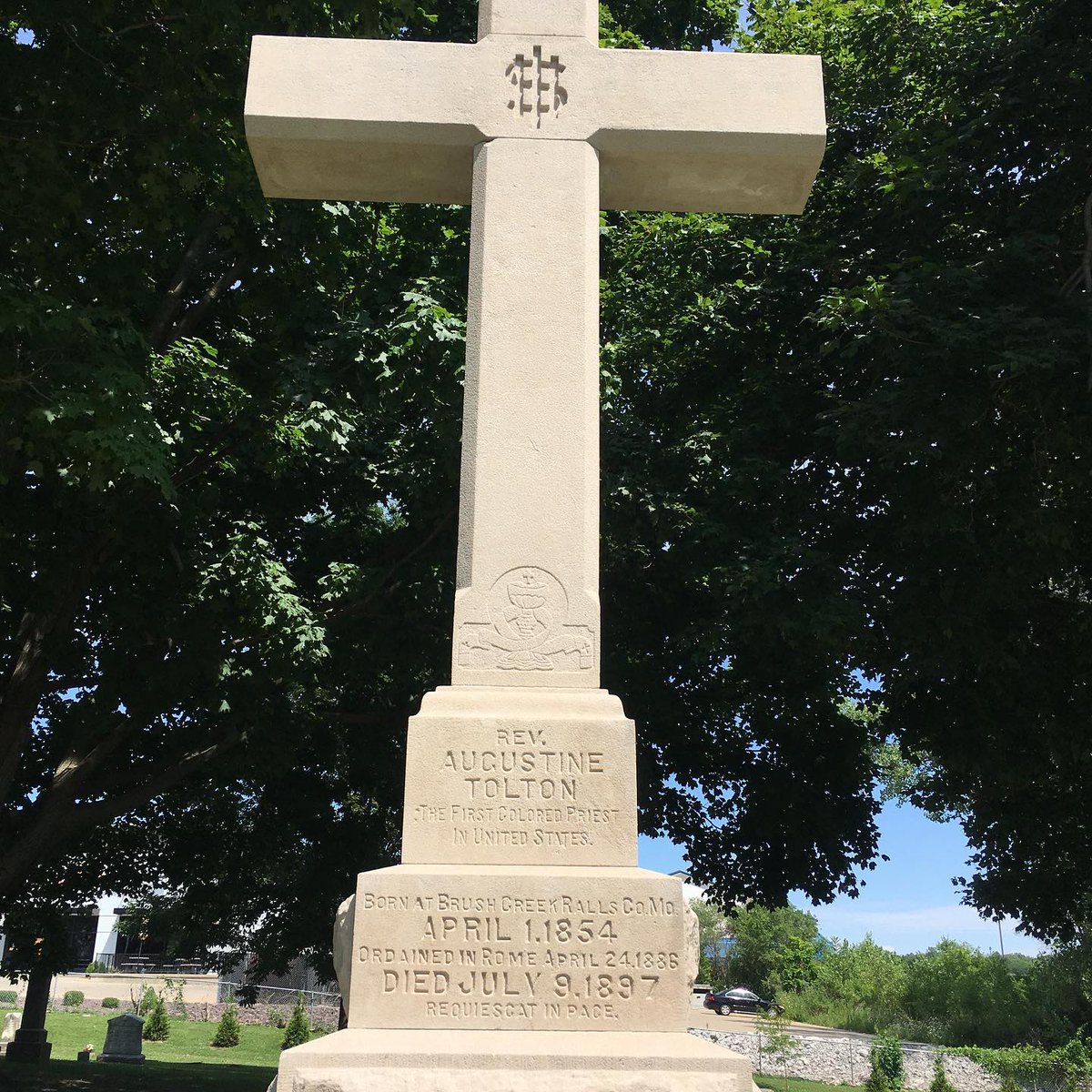 Only a priest for eleven short years, Augustine Tolton's life and example of holiness would have an impact for many more years to come. May he intercede for each of us—that we may know our own dignity and worth and that of every human being. 9/9