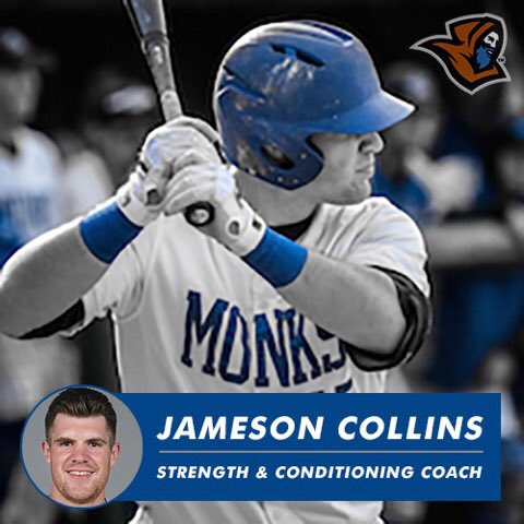 SJCmonks's tweet photo. ATHLETES!! Meet Jameson Collins ‘17 - your Strength &amp; Conditioning Coach!! #GoMonks 💪💪 https://t.co/mMMzqpr9I4