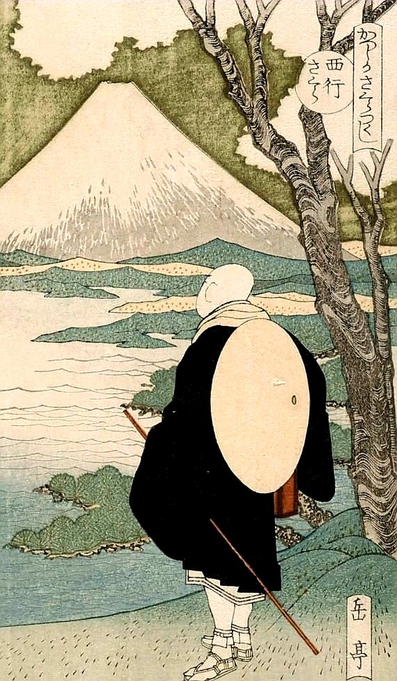 Ukiyo-e de Yashima Gakutei. Representa a un Peregrino del Camino de Shikoku, ante el Monte Fuji. 1823.
#walking #artofwalking #thewaytosantiago #cuadernosdepintor #peregrino #miguelelias #santiagocompostela  #caminoShikoku #ukiyoe #japon