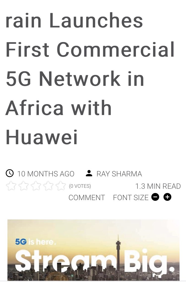 For urban areas, SFG govt could reach out to China’s giant Huawei (whose phones are already popular in the country) to add Somalia to its list of African countries where 5G is introduced. For rural areas, innovative solutions like Google’s hot air ballon hotspot could help.