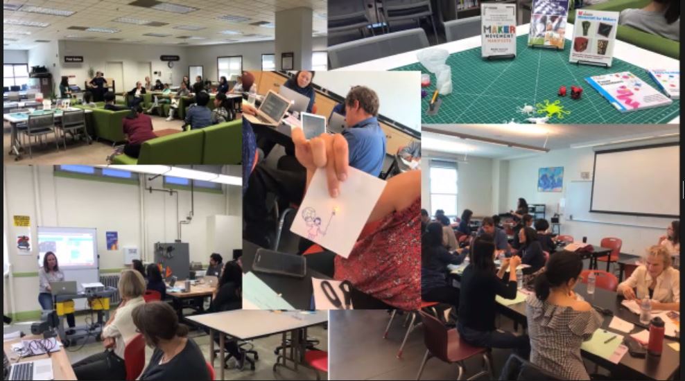 marketgal's tweet photo. Makerspaces for CTE and #STEM: Strategies for Teaching, Inclusion & Workforce- recruit diverse teachers & inspire under-served students with #maker edu @maura_clancy @OfficialCCSF Kathleen White @NACCE @cccmaker #makeSHIFTVirtual https://t.co/AAwyhrXXYT