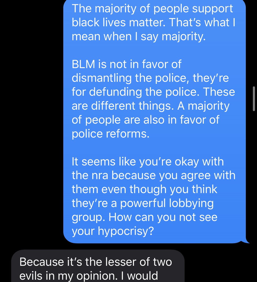 We talk on the phone after the last stuff, this begins on a different day a few weeks later