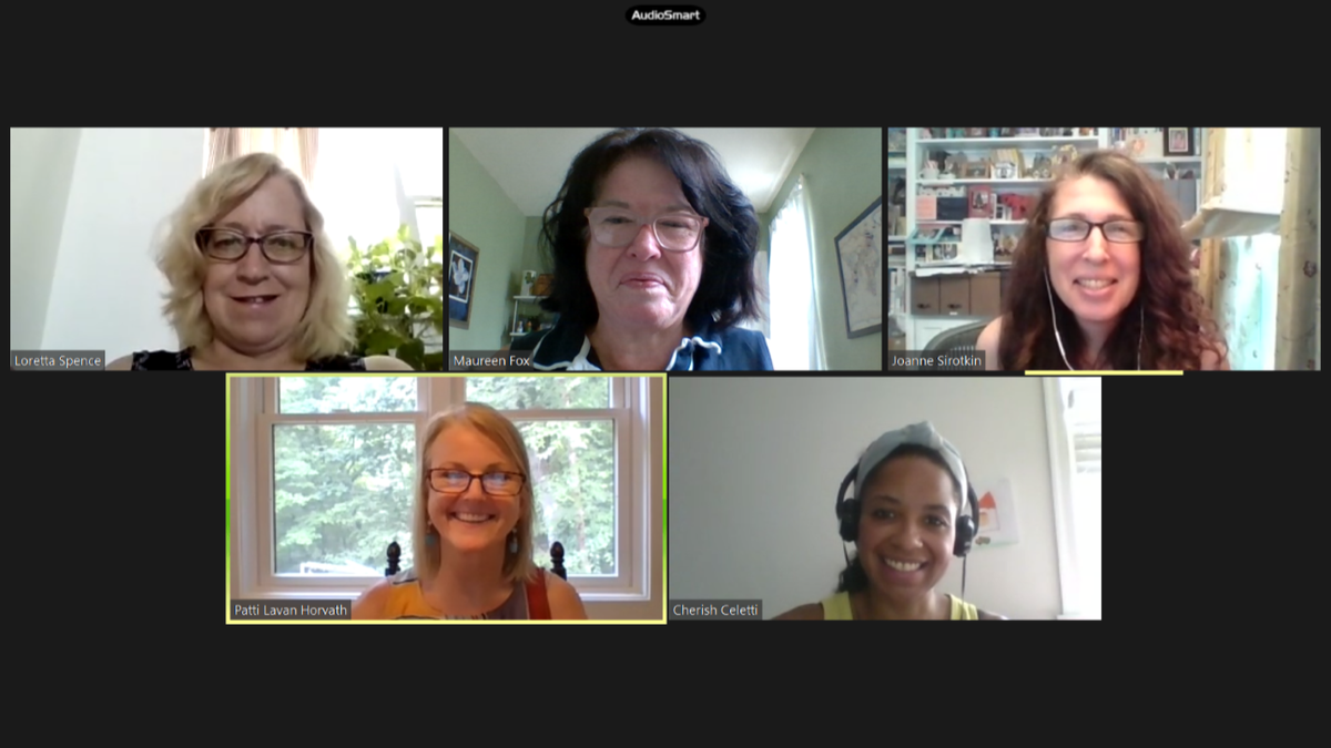 LegalServicesHV's tweet photo. Thank you to Patti Lavan Horvath, Program Officer at the Field Hall Foundation for taking the time to hear about the work being done in our #Elder Unit during #Covid-19.  

#LSHV staff in attendance, Joanne Sirotkin, Cherish Celetti, Loretta Spence, Maureen A. Fox https://t.co/Ym4KuVpqRB
