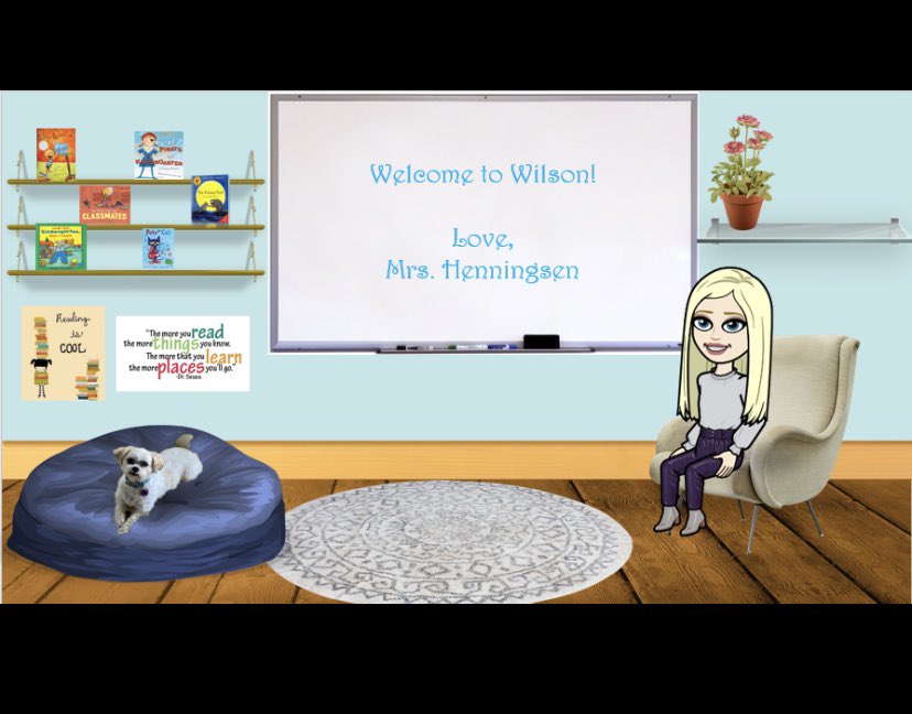 kinderkids20's tweet photo. Another fun day at 8 Days of Awesome! Started a Bitmoji classroom with of course Teddy being present! #489FLEX #FLEXShare https://t.co/AnzGcTNPYX