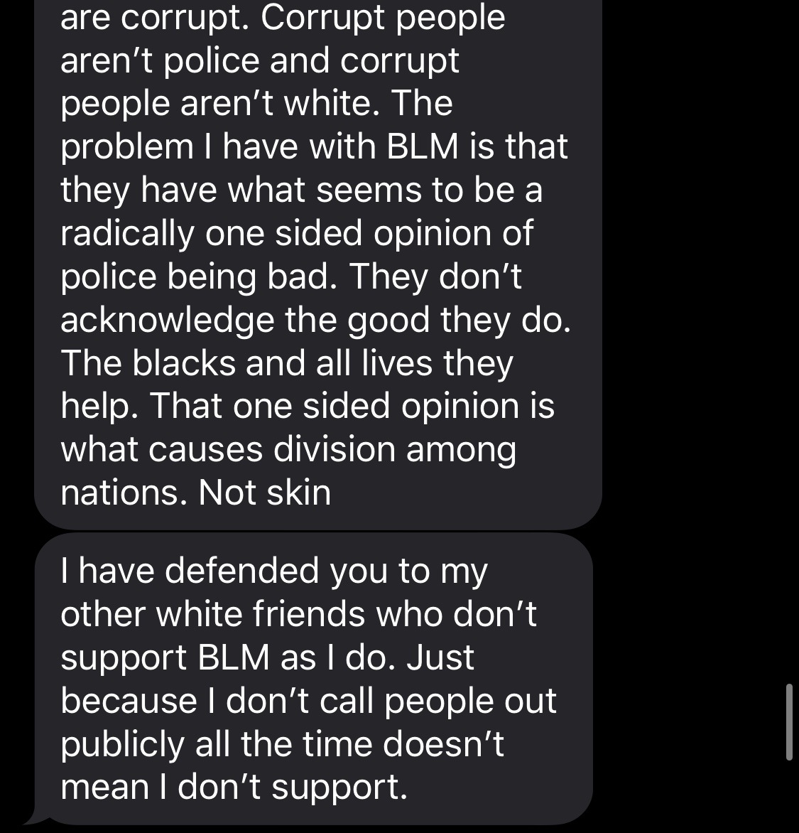 We talk on the phone after the last stuff, this begins on a different day a few weeks later