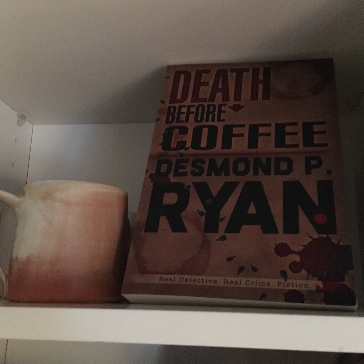RealDesmondRyan's tweet photo. Yeah, grab that cup of coffee. And pick up this fast-paced police procedural. Death Before Coffee available here: https://t.co/Uaxm1WaEF2 #amreading #crimefiction #indieauthor #PoProITP #TWTD #coffee #coffeelover #coffeeaddict https://t.co/MbcqqhGXdE