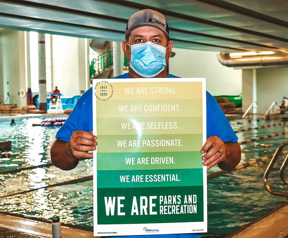 gograpevine's tweet photo. The Grapevine Parks &amp; Recreation staff work hard to keep parks &amp; facilities pristine &amp; open for patrons. 🌳❤️
In honor of #NationalParkandRecMonth, @nrpanews asks everyone that supports parks &amp; recreation to share how it has impacted their lives. #GoGrapevine #ThankAParkAndRecPro https://t.co/MFGRYpey5I