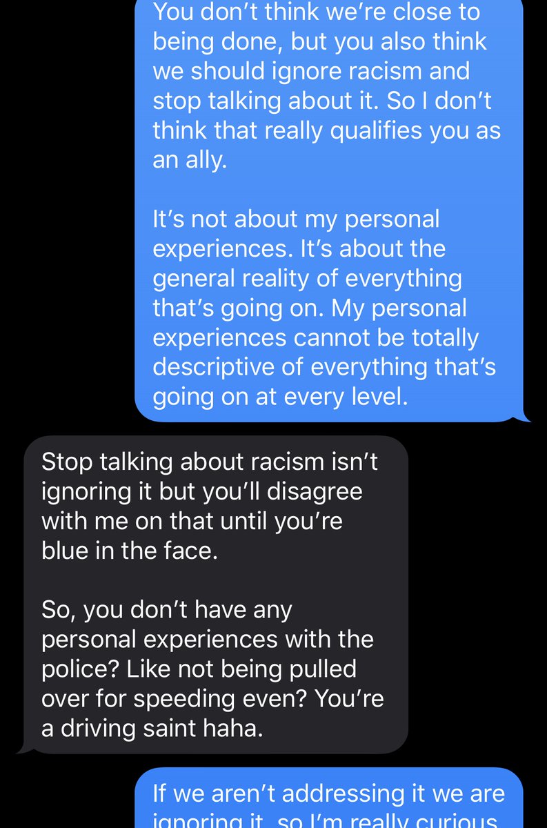 We talk on the phone after the last stuff, this begins on a different day a few weeks later